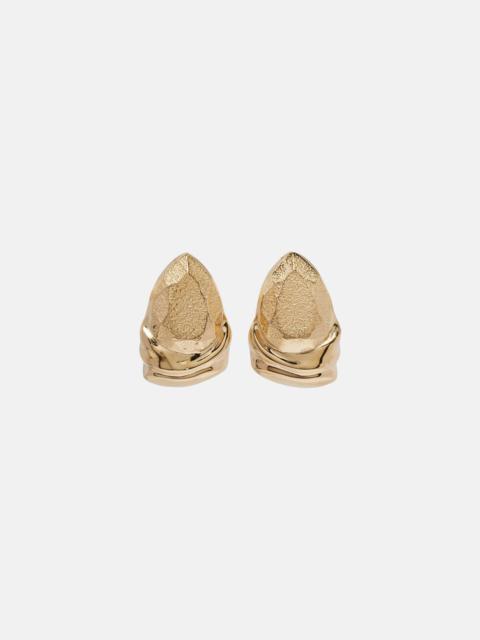 Oscar de la Renta Gold-plated earrings