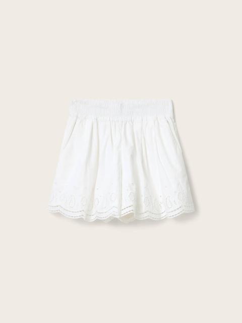 ALLSAINTS MARIE HIGH WAISTED COTTON SHORTS