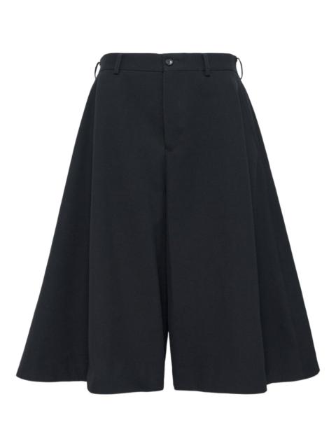 Comme des Garçons Homme Plus button darted shorts