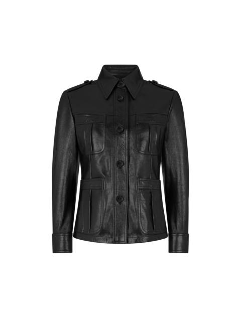TOM FORD LEATHER FIELD JACKET