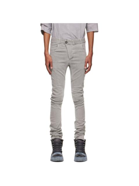 Boris Bidjan Saberi SSENSE Exclusive Grey Slim Jeans