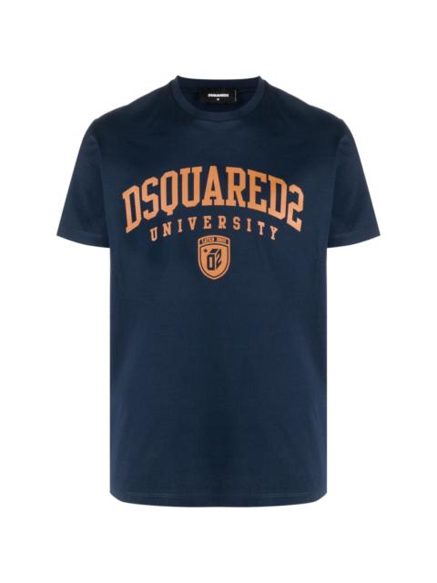 DSQUARED2 logo-print cotton T-shirt