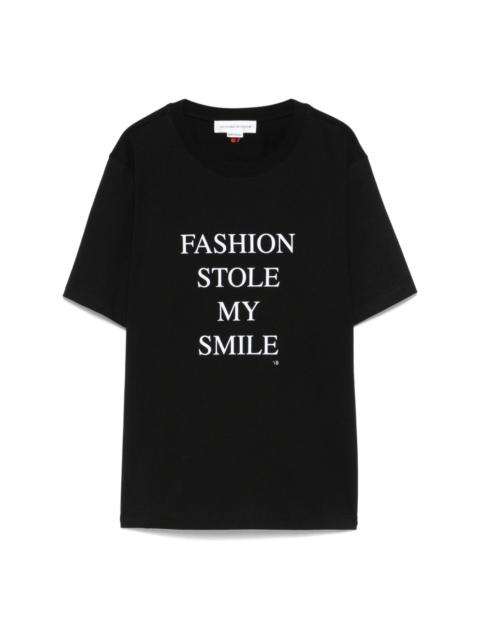 Victoria Beckham slogan-print T-shirt