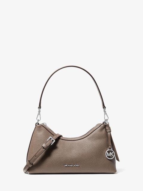 MICHAEL KORS Sammy Small Pebbled Leather Convertible Crossbody Bag