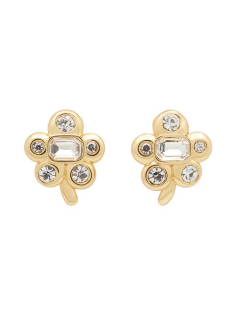 Collina Strada GOLD CLEAR DAIZE EARRINGS