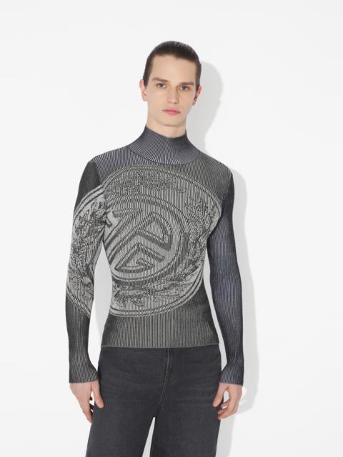 Jean Paul Gaultier THE GRAY LAUREL STAMP SWEATER