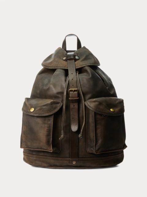 RRL by Ralph Lauren Leather Rucksack