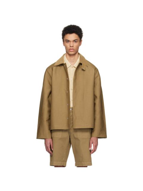 SUNFLOWER Tan Short Raglan Jacket
