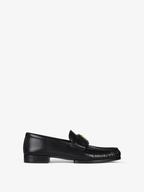 Givenchy 4G LOAFERS IN LEATHER