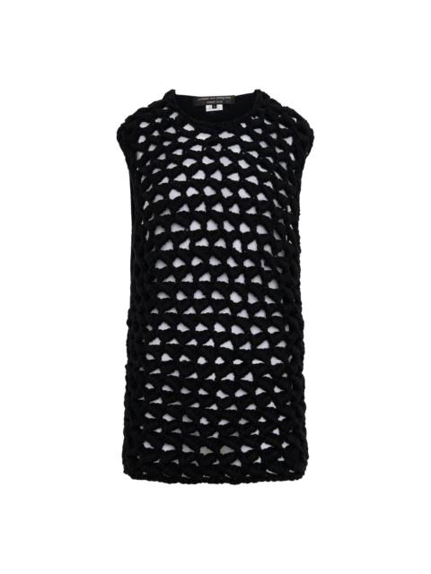 Comme des Garçons Homme Plus Roving Crochet Knit Vest