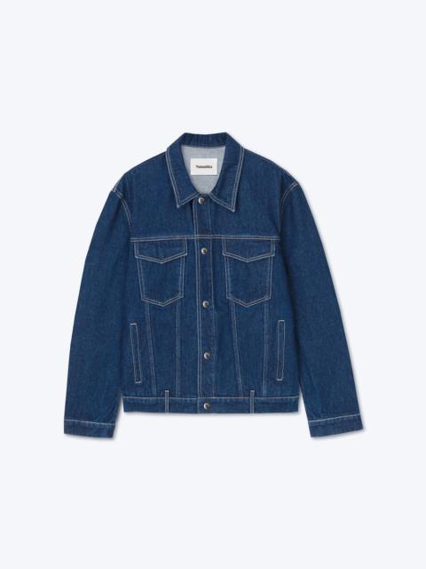 Nanushka BOYCE - Patch pocket jacket - Eco indigo