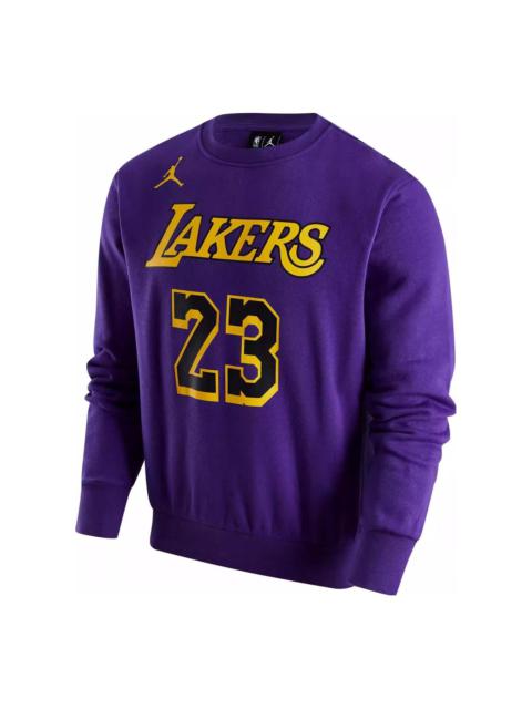 Jordan Air Jordan x NBA LA Lakers Statement Edition Sweatshirt 'Purple' DR2409-508