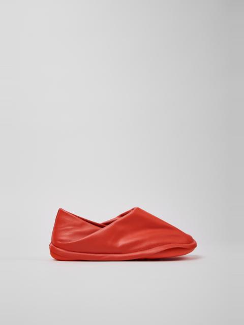CAMPER Camper x ISSEY MIYAKE - Peu Form Red Leather Women's Shoe.