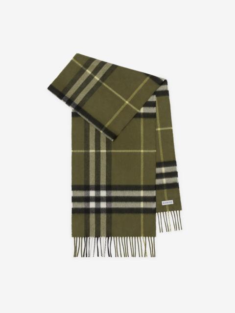 Burberry Check Cashmere Scarf