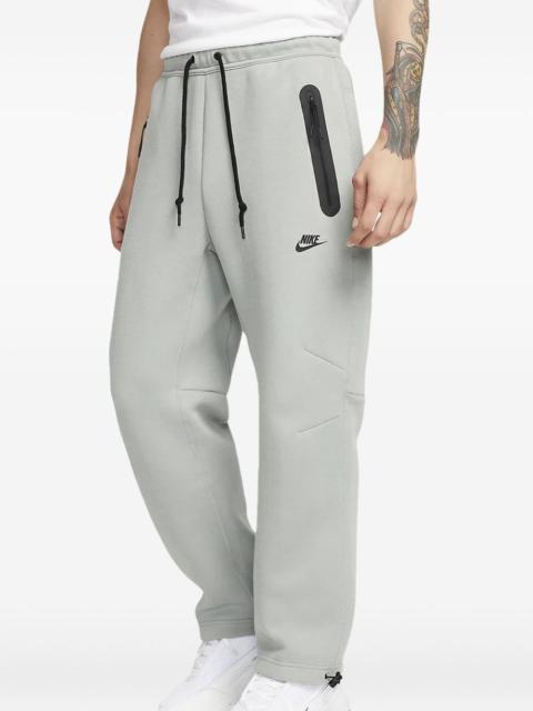 Nike Tech Fleece "Mica Green/Black" track pants