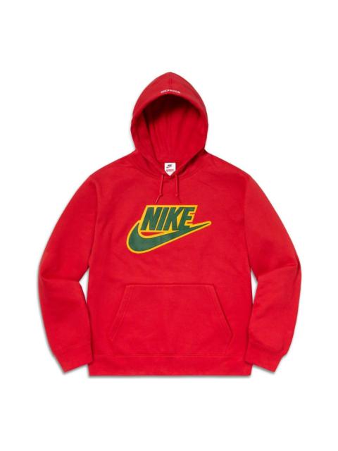 Nike Nike x Supreme Leather Appliqu Hoodie '레드'CK6225-687