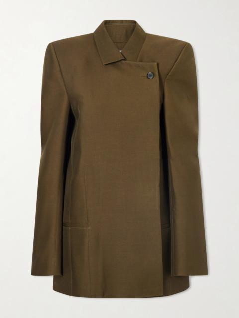 KHAITE Armair Wool And Silk-blend Blazer