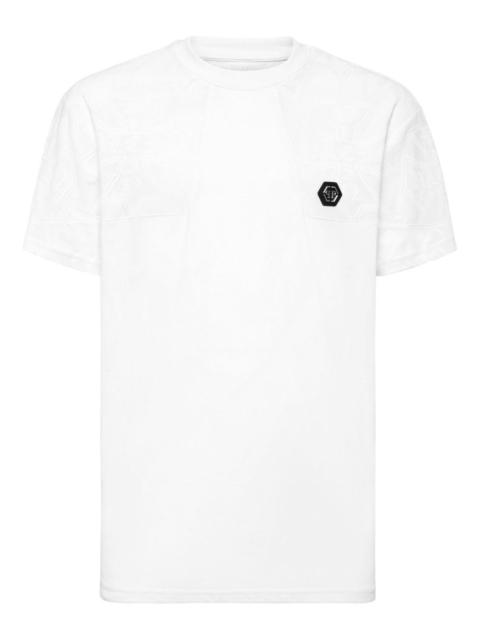 PHILIPP PLEIN jacquard crest T-shirt