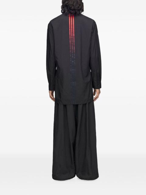 Y-3 Gradient 3-Stripes overshirt