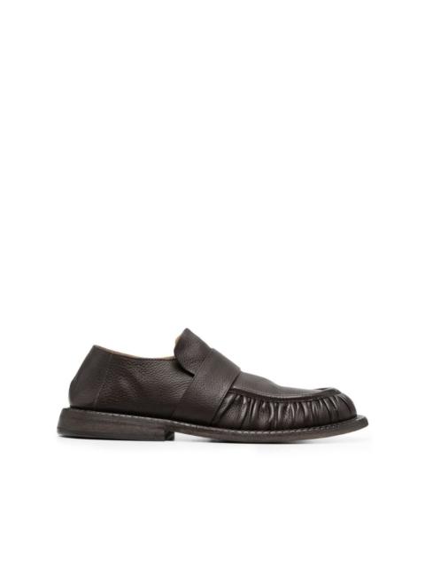 Estiva ruched leather loafers