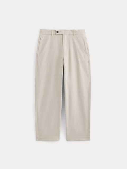 EVERLANE CROPPED SLUB TROUSER