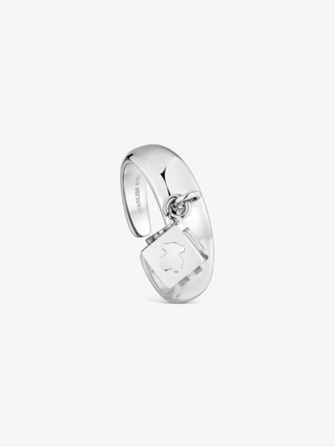 TOUS Steel Dice ring TOUS Charming