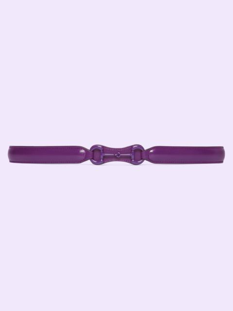 GUCCI Horsebit thin belt