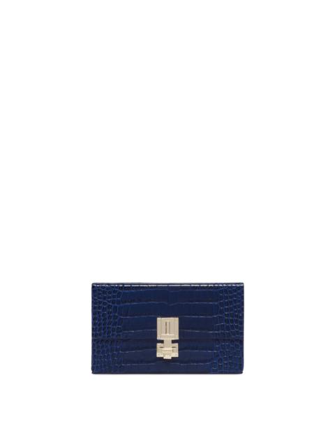 TOM FORD Blue Croco Clutch