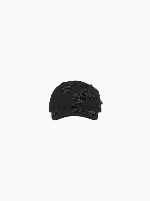 Miu Miu Drill baseball cap