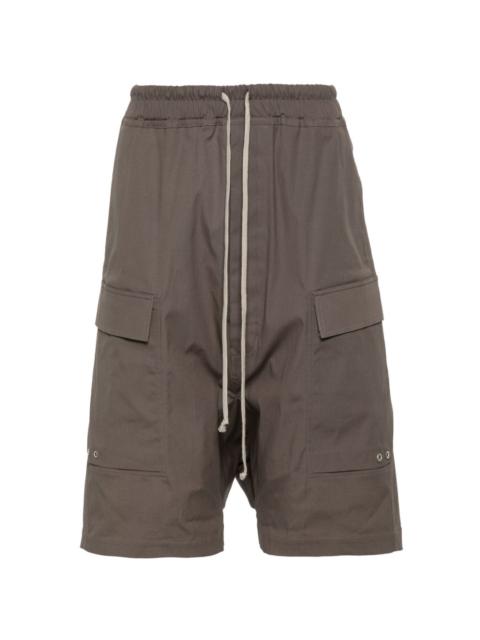 Rick Owens drop-crotch cargo shorts