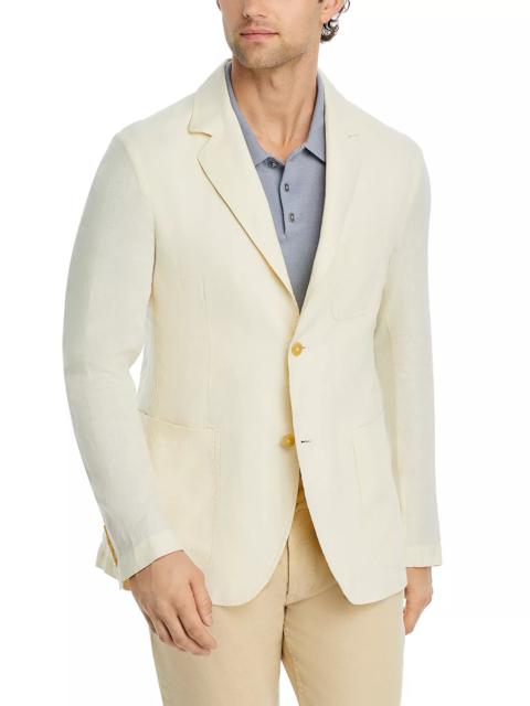 Canali Garment Dyed Linen Unstructured Sport Coat