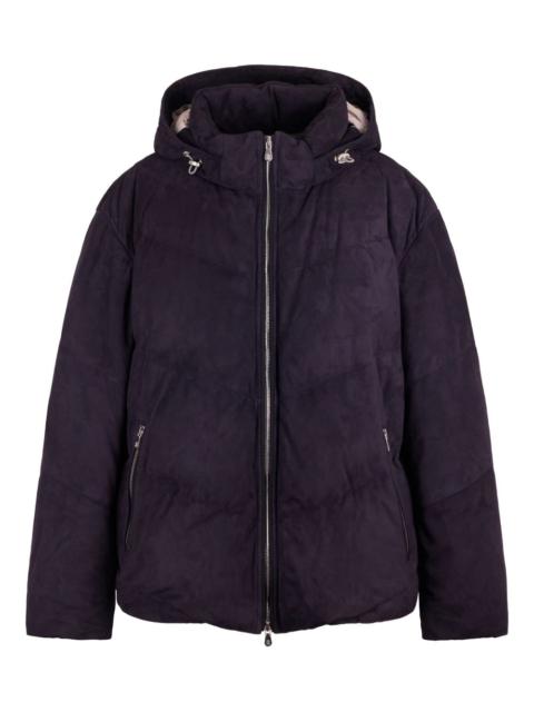 Brunello Cucinelli zip-up hooded jacket