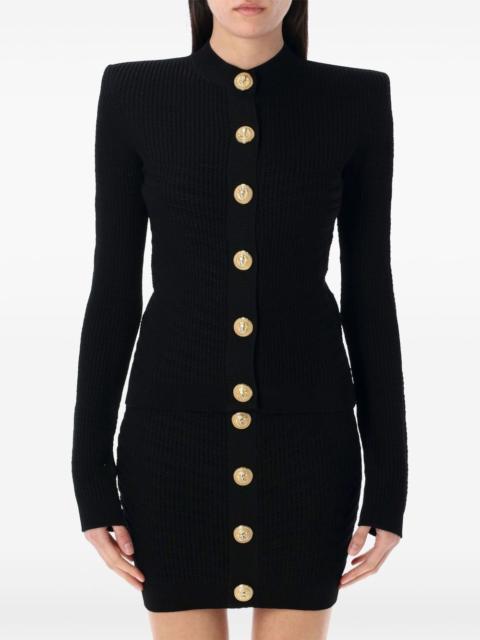 Balmain long sleeve cardigan