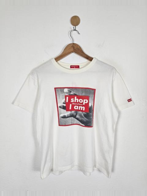 Other brands Barbara Kruger I Shop Therefore I Am shirt