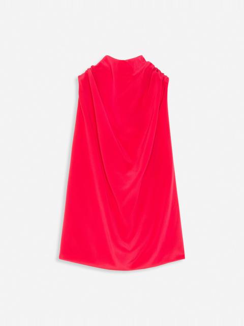 Lanvin SLEEVELESS DRAPED TOP