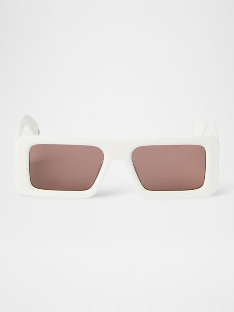 Off-White Troy Arrow Rectangle Sunglasses