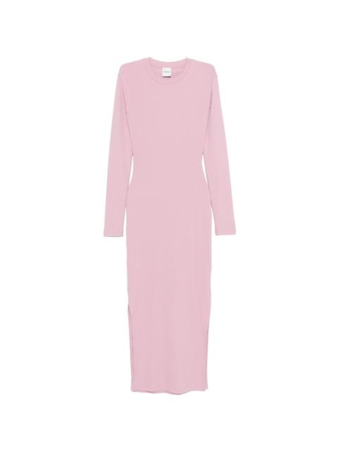 Nanushka long-sleeve cut-out midi dress
