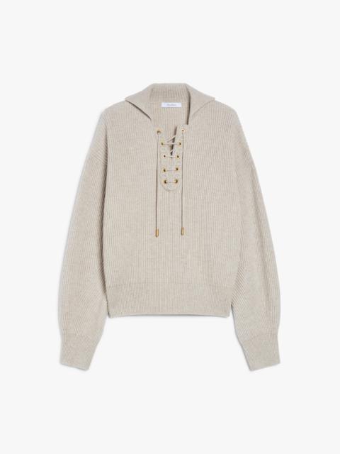 Max Mara ECCELSO Wool and cashmere ribbed jumper