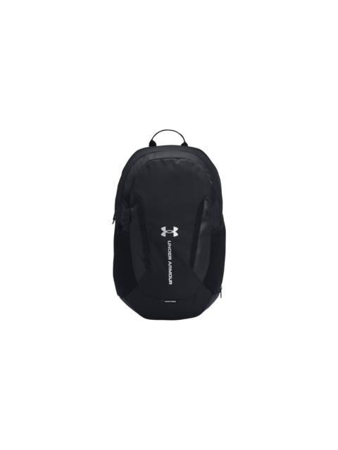 Under Armour Hustle 6.0 Backpack "Black / White" 1384673 001