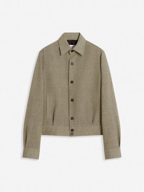 Lanvin UNISEX SHORT WOOL OVERSHIRT
