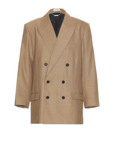 SIMKHAI George Oversized Double Breasted Jacket