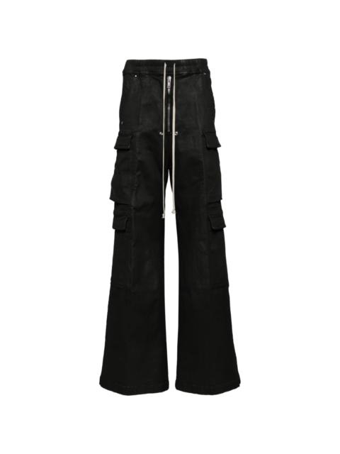 Double cargo trousers