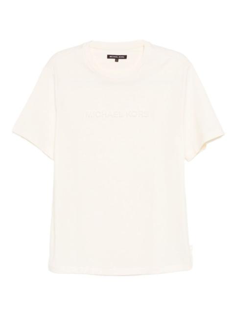 MICHAEL KORS logo-embossed T-shirt