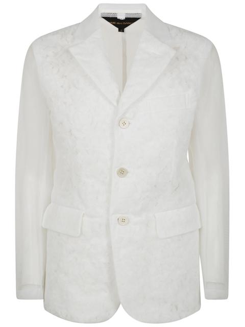 Comme Des Garçons Introducing the WOMAN JACKET, a refined piece from the renowned brand COMME DES GARCONS. Crafted fro