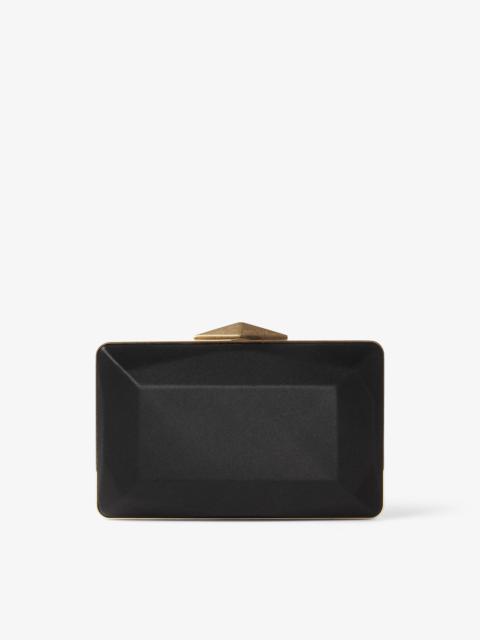 Diamond Box Clutch
Black Satin Box Clutch Bag