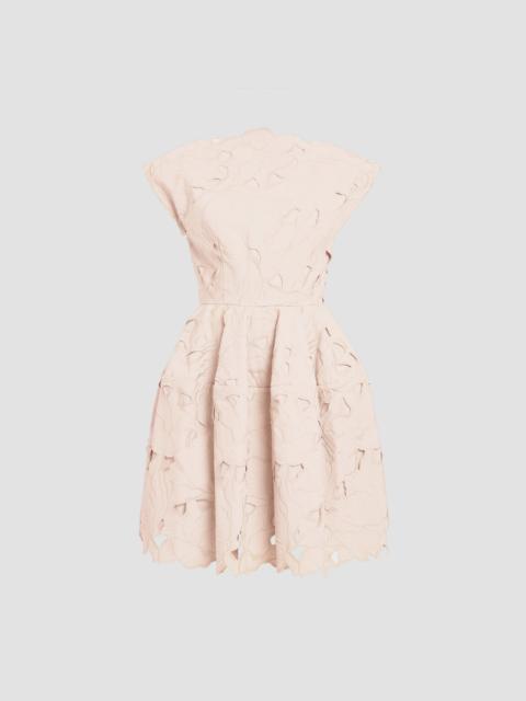 Erdem SHORT SLEEVE MINI DRESS
