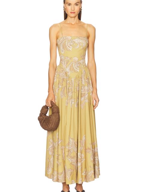 HEMANT & NANDITA Corset Maxi Dress