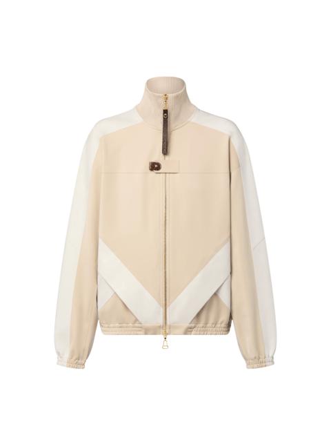 Louis Vuitton Color-Blocked Zip-Up Jacket