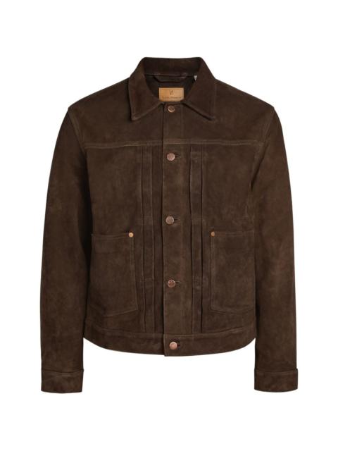 Nudie Jeans Dante buttoned panelled jacket