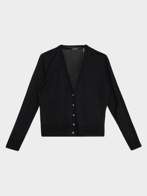 KOBI HALPERIN Jenna Button-Down Knit Sweater
